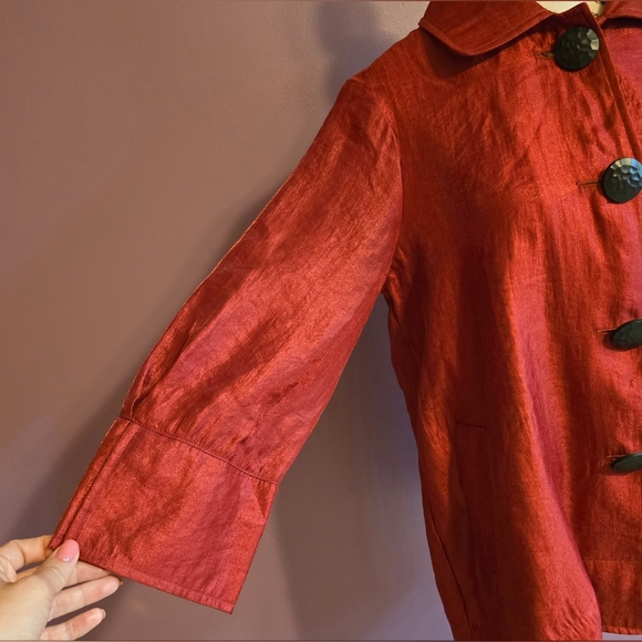 NWT Ali Miles sheen jacket - Picture 6 of 15